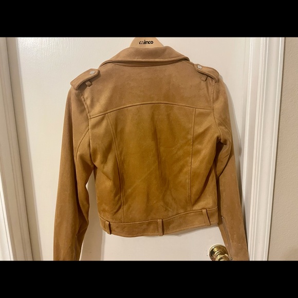 Faux suede jacket - Picture 3 of 5
